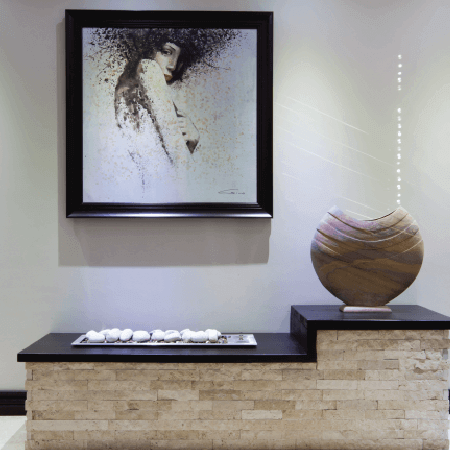 Flue-less gas fireplaces